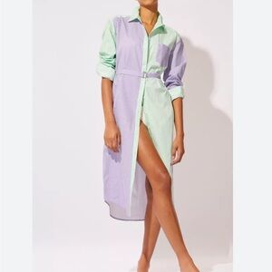Tuckernuck The Oxford Tunic Maxi Dress by Solid & Striped sz XL
